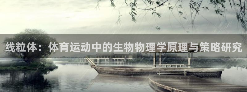 米兰体育综合官网：线粒体：体育运动中的生物物理学原理与策略研究